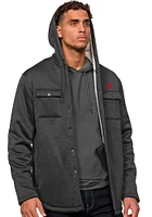Antigua Indiana Hoosiers Mens Charcoal Bond Medium Weight Jacket