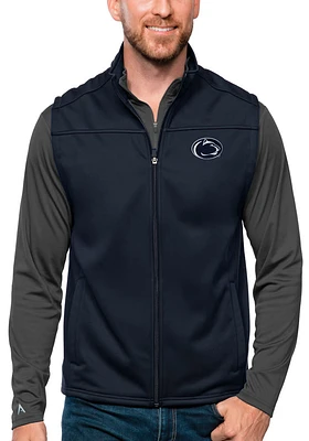 Antigua Penn State Nittany Lions Mens Navy Blue Links Sleeveless Jacket