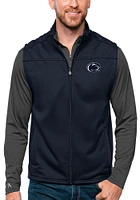 Antigua Penn State Nittany Lions Mens Navy Blue Links Sleeveless Jacket