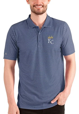 Antigua Kansas City Royals Mens ESTEEM Short Sleeve Polo