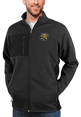 Antigua Wichita State Shockers Mens Black Course Medium Weight Jacket