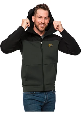 Antigua Wichita State Shockers Mens Charcoal Protect Scuba Hood