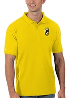 Antigua Columbus Crew Mens Legacy Pique Short Sleeve Polo