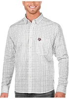Antigua Texas A&M Aggies Mens White Origin Long Sleeve Dress Shirt