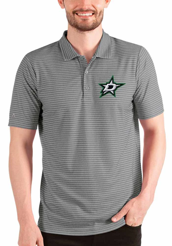 Antigua Dallas Stars Mens Esteem Short Sleeve Polo
