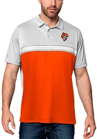 Antigua Oklahoma State Cowboys Mens Orange Answer Short Sleeve Polo