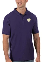 Antigua West Chester Golden Rams Mens Purple Legacy Short Sleeve Polo
