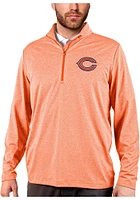 Antigua Chicago Bears Mens Rally 2.0 Long Sleeve Qtr Zip Pullover