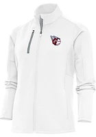 Antigua Cleveland Guardians Womens White Generation Light Weight Jacket
