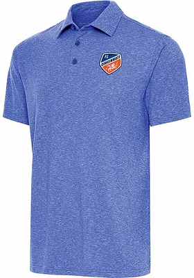 Antigua FC Cincinnati Mens Blue PAR 3 Series Short Sleeve Polo