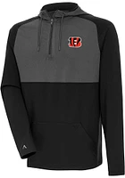 Antigua Cincinnati Bengals Mens Black Fearless Sand Hood