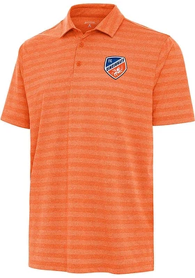 Antigua FC Cincinnati Mens Urge Tonal Short Sleeve Polo