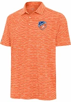 Antigua FC Cincinnati Mens Static Watercolor Short Sleeve Polo