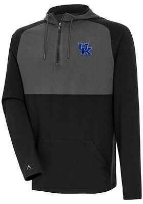 Antigua Kentucky Wildcats Mens Black Fearless Sand Hood