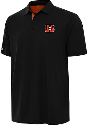 Antigua Cincinnati Bengals Mens Era Short Sleeve Polo