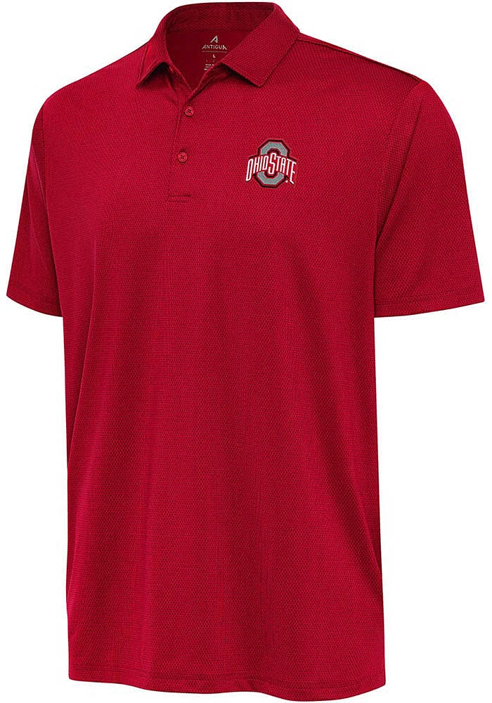 Antigua Ohio State Buckeyes Mens Ellipse Short Sleeve Polo