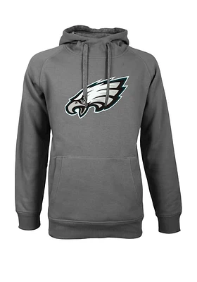 Antigua Philadelphia Eagles Mens Victory Logo Long Sleeve Hoodie