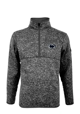 Antigua Penn State Nittany Lions Mens Grey Fortune Long Sleeve Qtr Zip Pullover