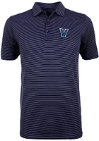 Antigua Villanova Wildcats Mens Navy Blue Quest Short Sleeve Polo
