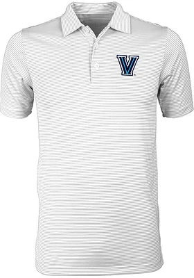 Antigua Villanova Wildcats Mens White Quest Short Sleeve Polo