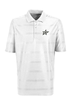 Antigua Dallas Stars Mens White Illusion Short Sleeve Polo