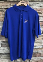 Antigua St Louis Blues Mens Blue Xtra-Lite Short Sleeve Polo