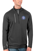 Antigua Philadelphia 76ers Mens Generation Long Sleeve Qtr Zip Pullover