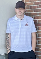 Antigua Cleveland Browns Mens White Compass Short Sleeve Polo