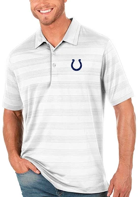 Antigua Indianapolis Colts Mens Compass Short Sleeve Polo