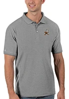 Antigua Cleveland Browns Mens Legacy Pique Short Sleeve Polo