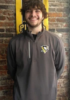 Antigua Pittsburgh Penguins Mens Black Generation Long Sleeve Qtr Zip Pullover