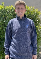 Antigua St Louis Blues Mens Navy Blue Fortune Long Sleeve Qtr Zip Pullover