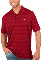 Antigua Chicago Bulls Mens Compass Logo Short Sleeve Polo