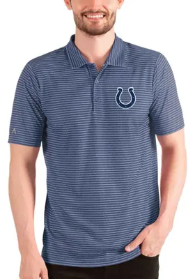 Antigua Indianapolis Colts Mens Blue ESTEEM Short Sleeve Polo