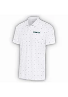 Antigua Philadelphia Eagles Mens White 19th HOLE Short Sleeve Polo