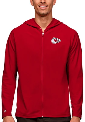 Antigua Kansas City Chiefs Mens Red Legacy Long Sleeve Full Zip Jacket