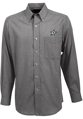 Antigua Dallas Stars Mens Black Associate Long Sleeve Dress Shirt