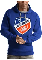 Antigua FC Cincinnati Mens Victory Long Sleeve Hoodie