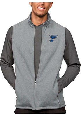 Antigua St Louis Blues Mens Grey Course Sleeveless Jacket