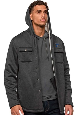 Antigua St Louis Blues Mens Black Bond Light Weight Jacket