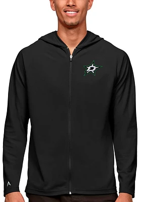 Antigua Dallas Stars Mens Black Legacy Long Sleeve Full Zip Jacket