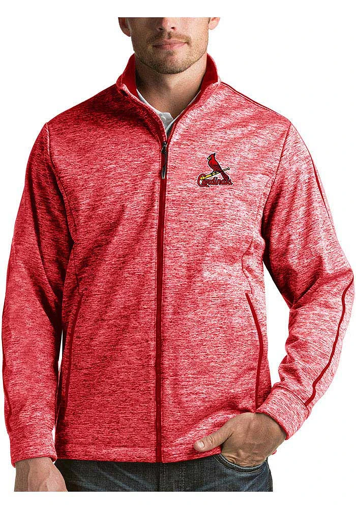 Antigua St Louis Cardinals Mens Red Golf Medium Weight Jacket