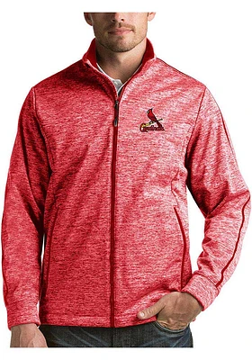 Antigua St Louis Cardinals Mens Red Golf Medium Weight Jacket