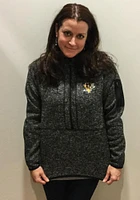 Antigua Pittsburgh Penguins Womens Black Fortune Qtr Zip