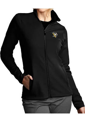Antigua Pittsburgh Penguins Womens Black Leader Medium Weight Jacket