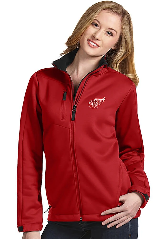 Antigua Detroit Red Wings Womens Traverse Medium Weight Jacket