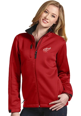 Antigua Detroit Red Wings Womens Traverse Medium Weight Jacket