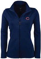 Antigua Chicago Bears Womens Navy Blue Leader Medium Weight Jacket