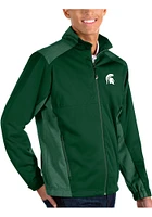 Antigua Michigan State Spartans Mens Green Revolve Light Weight Jacket