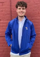 Antigua Kansas Jayhawks Mens Blue Revolve Medium Weight Jacket